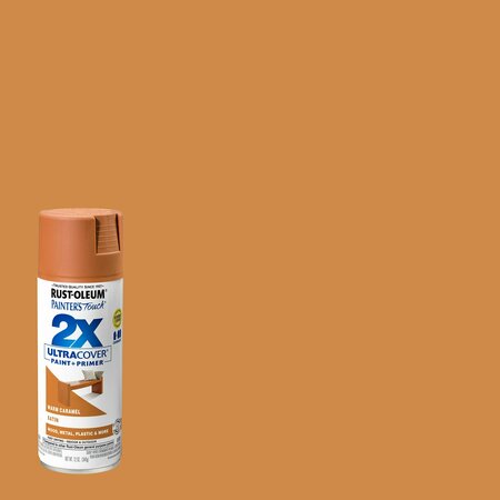 Rust-Oleum Spray Paint, Warm Caramel, 12 Oz 334083